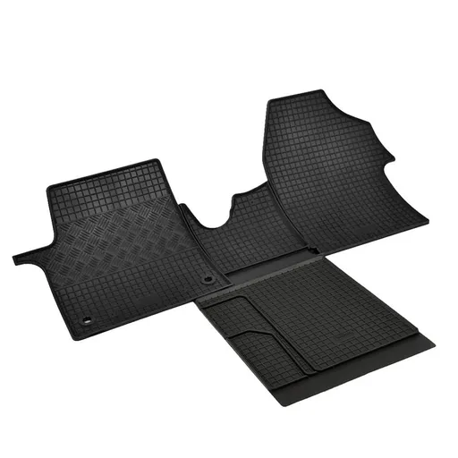 Gumové autokoberce Rigum Opel Vivaro 2019- (přední, tunel, LUX+tunel)