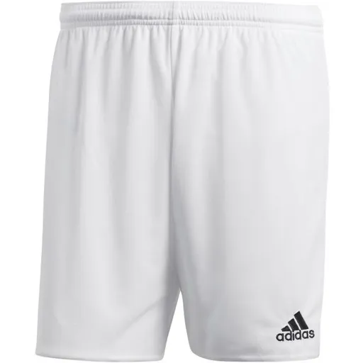 adidas PARMA 16 SHORTS Juniorské fotbalové trenky, bílá, velikost