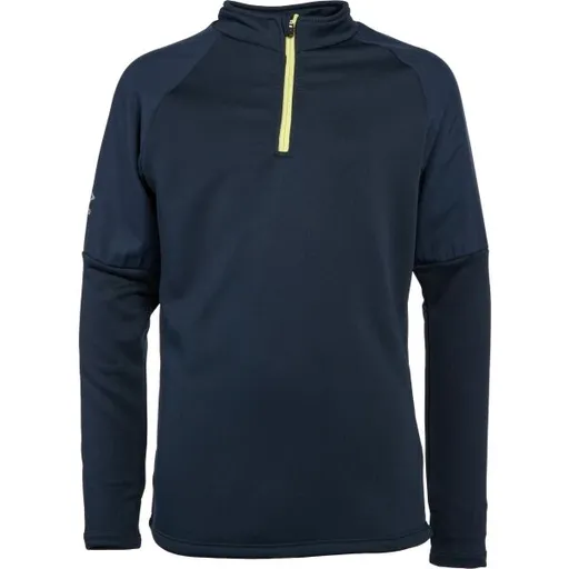 Umbro FW TRAINING HALF ZIP TOP - JNR Dětské sportovní triko, tmavě modrá, velikost
