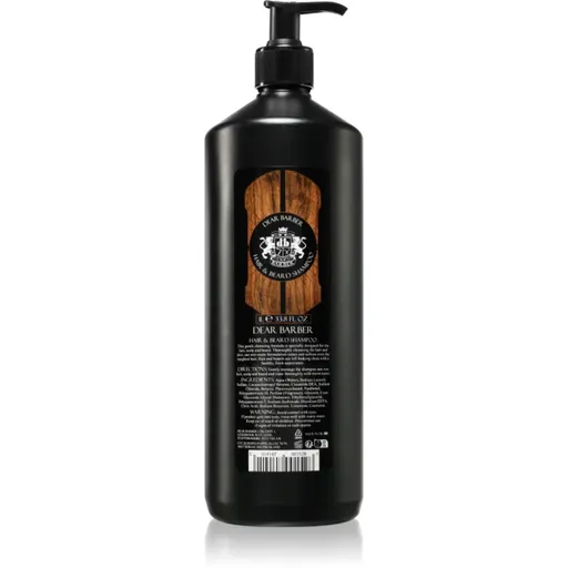 Dear Barber Shampoo šampon na vlasy a vousy 1000 ml
