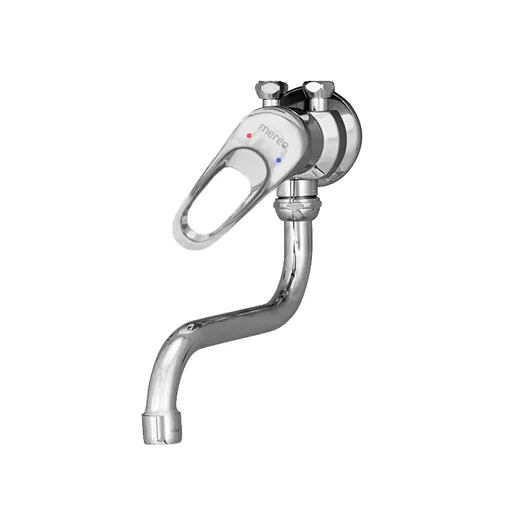 Mereo Dřezová nástěnná baterie s ramínkem 3/4" 180 mm, chrom CBE301020M