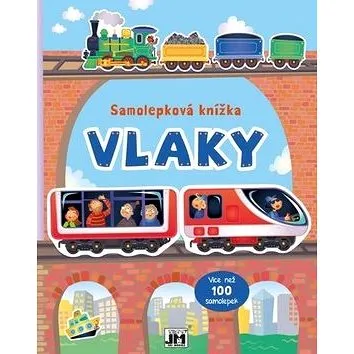 Samolepková knížka Vlaky (8595593815923)
