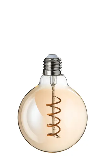Žárovka Jantar Spiralis - 9,5*9,5*13,5 cm / E27 J-Line by Jolipa