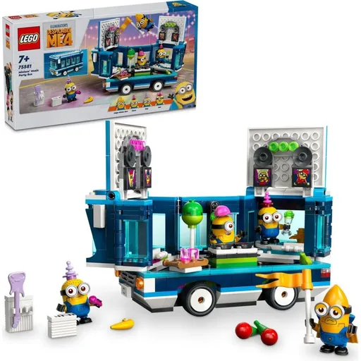 LEGO® 75581 Já padouch 4: Mimoni a hudební párty autobus