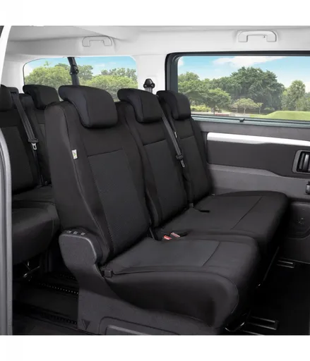 Přesné autopotahy Citroen Jumpy / SpaceTourer 2016- (3 opěradla + 2 sedadla)