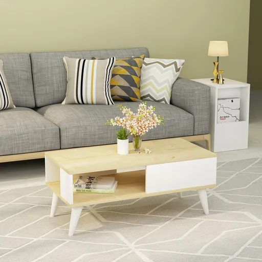 Konferenční stolek Seul - Sapphire, White