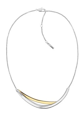 Calvin Klein Dámský bicolor náhrdelník z oceli Elliptical 35000847