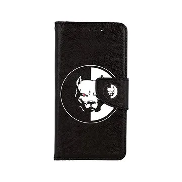 TopQ iPhone 11 knížkové Černobílý pitbull 63733 (Sun-63733)