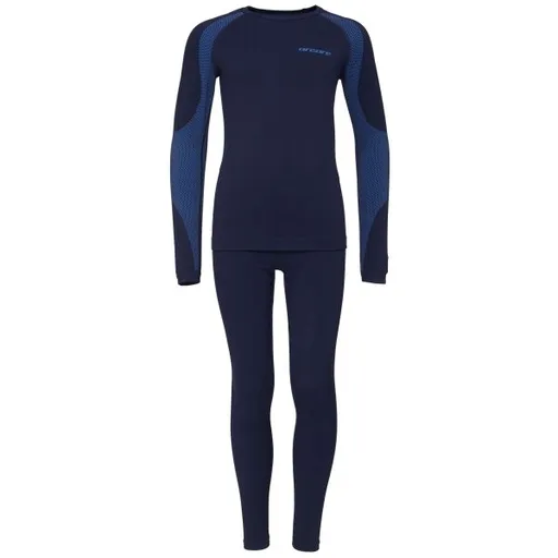 Arcore JAWEN Dětský termoset, tmavě modrá, velikost 164-170