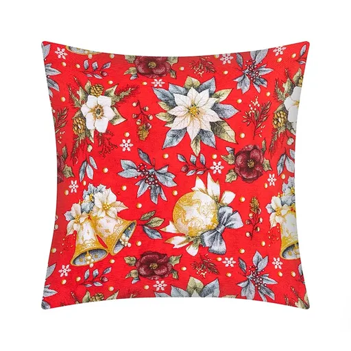 Bellatex Polštářek Vánoce Vánoce hvězda, 45 x 45 cm