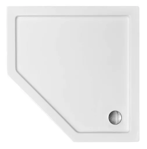 BESCO Pětiúhelníková sprchová vanička BERGO Rozměr C 6 VANKBERG90