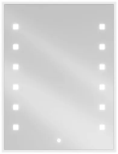MEXEN Ner zrcadlo s osvětlením 60 x 80, LED 600 9809-060-080-611-00