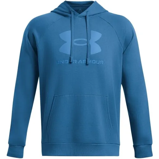 Under Armour RIVAL Pánská mikina, tmavě modrá, velikost M