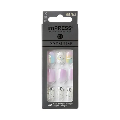 KISS Samolepící nehty imPRESS Premium - Sweet Life 30 ks