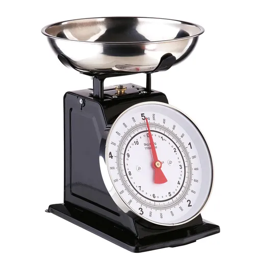 GIVE ME MORE Kuchyňská váha do 5 kg - černá