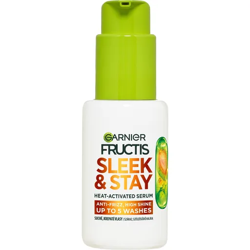 Garnier Sérum pro suché a krepaté vlasy Fructis Keratin Sleek (Heat-Activated Serum) 50 ml