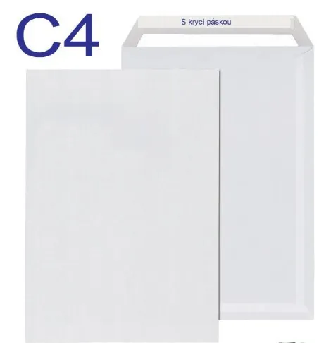 Taška C4 bílá krycí páska