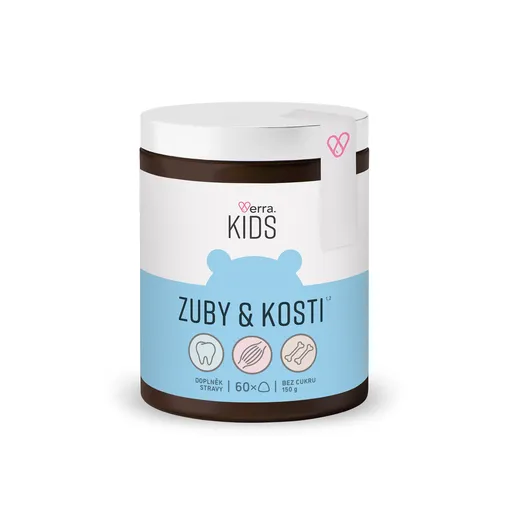 Verra KIDS Zuby & kosti gumídci 60 ks