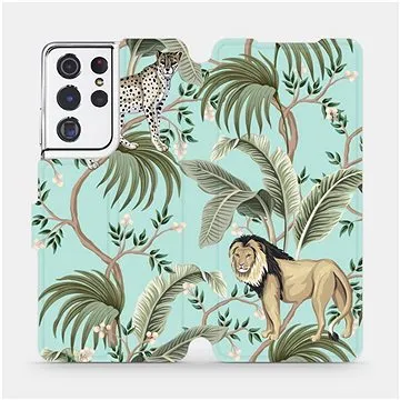 Flip pouzdro na mobil Samsung Galaxy S21 Ultra - MP08S Dvě kočičky (5903516789917)