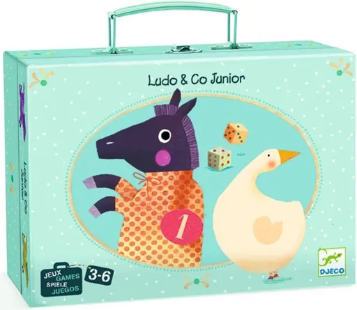 Hra v kufříku Husa a Člověče nezlob se