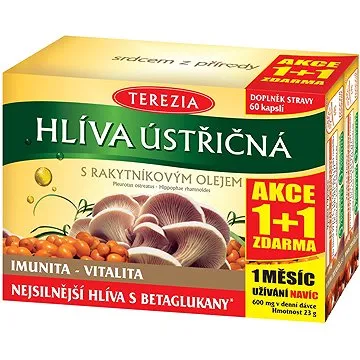 TEREZIA Hlíva s rakytníkovým olejem 60+60 kapslí (3015717)