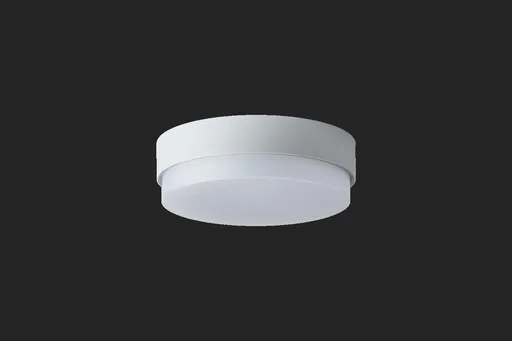 OSMONT TRI57229 TRITON 2 stropní/nástěnné průmyslové plastové svítidlo stříbrná / bílá IP65 3000 K 20W LED HF nouzové kombinované 3 h