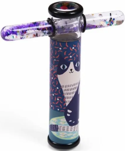 Kaleidoskop svítící ve tmě - Kočka