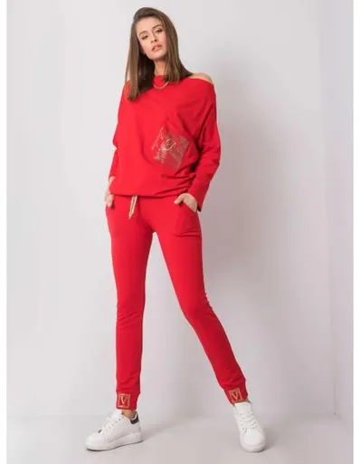 Dámské tepláky GIUALLIANA červené