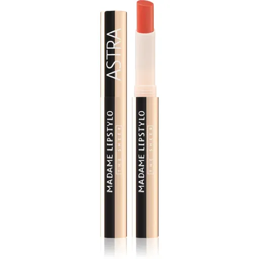 Astra Make-up Madame Lipstylo The Sheer lesklá rtěnka pro objem rtů odstín 02 Voilà Le Nude 2 g