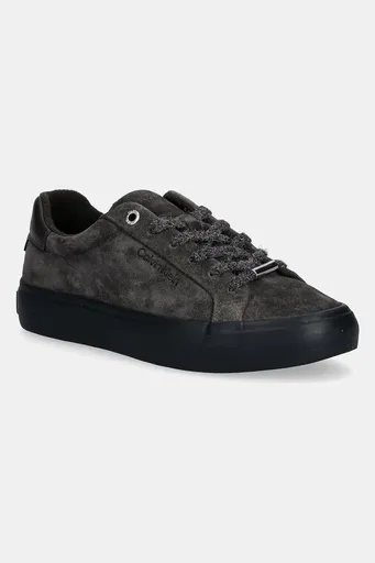 Semišové tenisky Calvin Klein LACE-UP SNEAKER SUEDE/WL CK