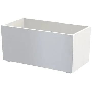 GRANISIL granitový květináč KUBI 60 cm Bílý (5907440727519)