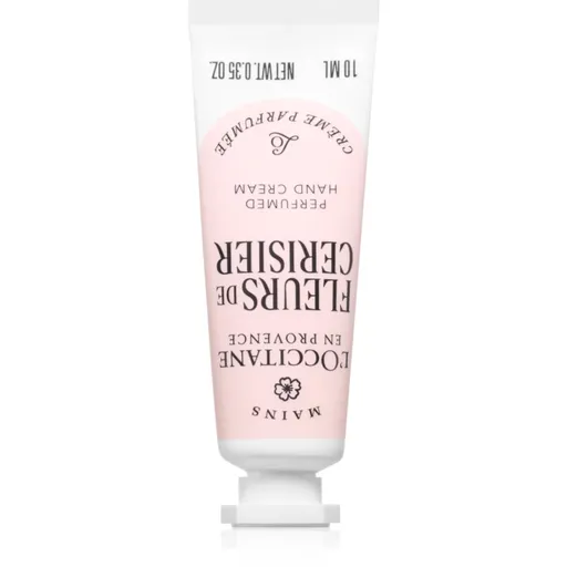 L’Occitane Fleurs de Cerisier krém na ruce s parfemací třešňový květ 10 ml