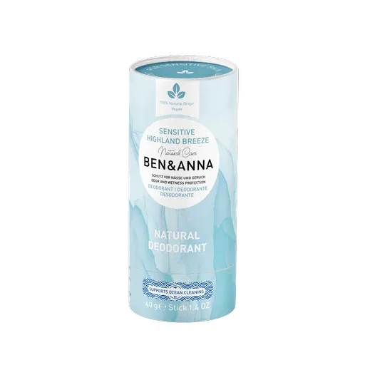 Ben & Anna Deodorant Sensitive Highland breeze 40 g