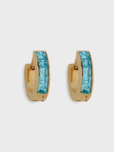 Guess dámské pozlacené náušnice JUBE03134JWYGAQ T/U