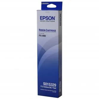 Epson originální páska do tiskárny, C13S015329, černá, Epson