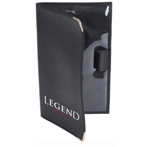 LEGEND LEATHER SCORECARD HOLDER Ochranné pouzdro, černá, velikost