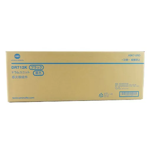 Konica Minolta DR-712K A9K70RD černá (black) originální válcová jednotka