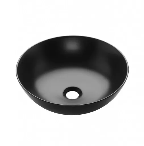 INVENA Umyvadlo na desku TINOS TREND, 39,5 cm,černá CE-43-005-C