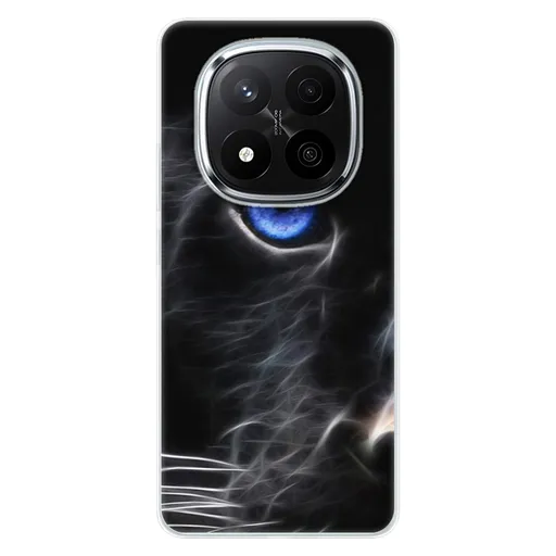 Odolné silikonové pouzdro iSaprio - Black Puma - Xiaomi Redmi Note 14 Pro 5G/14 Pro+ 5G