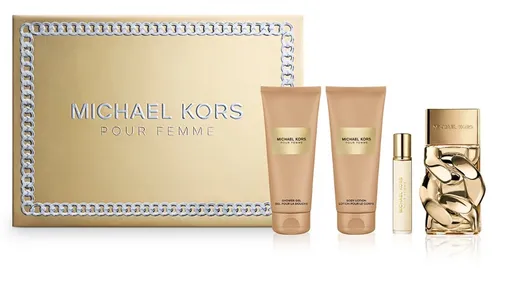 Michael Kors Michael Kors Pour Femme - EDP 100 ml + tělové mléko 100 ml + sprchový gel 100 ml + EDP 10 ml