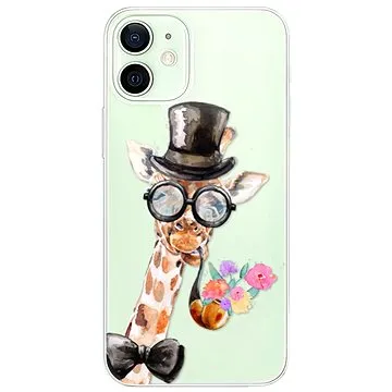 iSaprio Sir Giraffe pro iPhone 12 (sirgi-TPU3-i12)