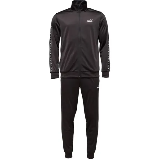 Puma POLY TAPE SUIT Pánská tepláková souprava, černá, velikost