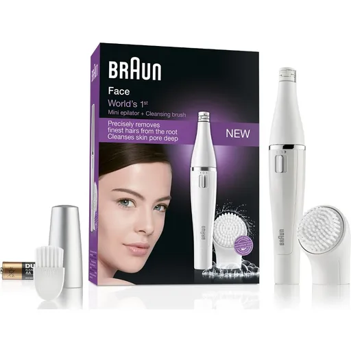 FACE 810 EPILÁTOR +KARTÁČ NA TVÁŘ BRAUN