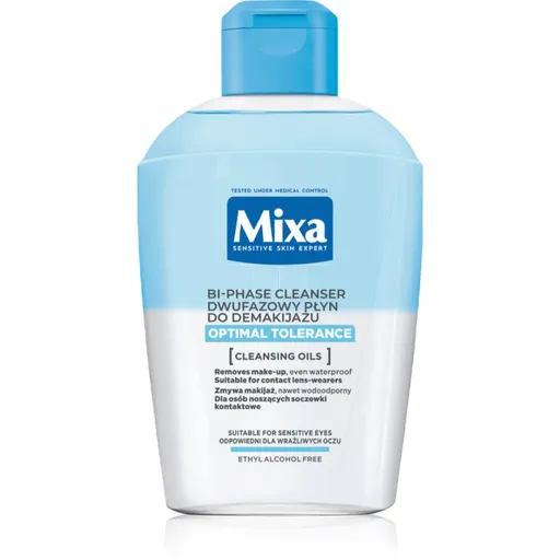 Mixa Optimal Tolerance dvousložkový odličovač očí 125 ml