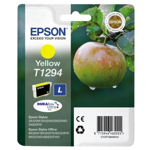 EPSON T1294 (C13T12944011) - originální cartridge, žlutá, 485 stran