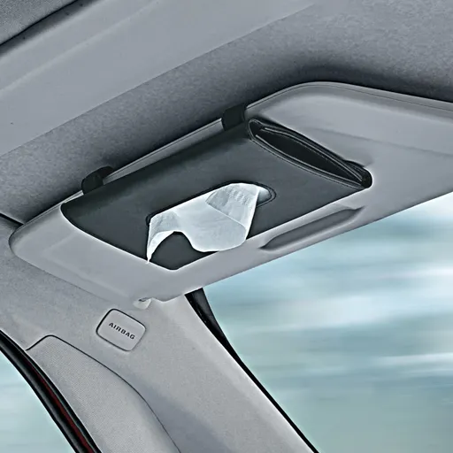 Box na papírové kapesníky na sluneční clonu