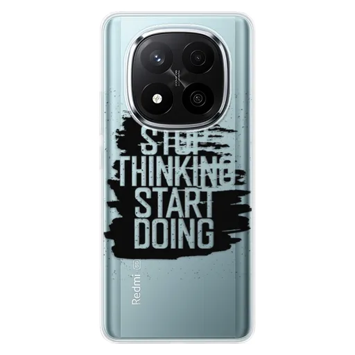 Odolné silikonové pouzdro iSaprio - Start Doing - black - Xiaomi Redmi Note 14 Pro 5G/14 Pro+ 5G