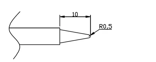 Solight náhradní hrot pro pájecí stanici PHS02 PHS02-T01
