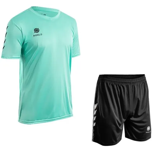 NIDELO PLAYER SET NANTES Dětský hráčský set, tyrkysová, velikost 14Y