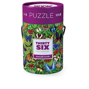 Puzzle tubus - 36 Motýlů (100 ks) (732396405441)